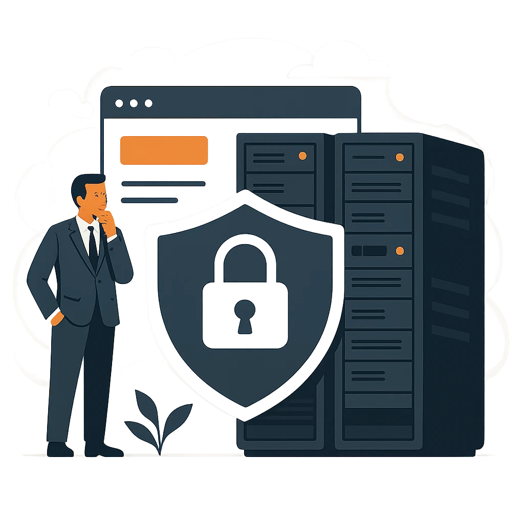 Pantzr.dev hosting illustratie